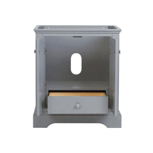 Load image into Gallery viewer, Fresca Windsor 30&quot; Gray Textured Traditional Bathroom Cabinet- Fresca