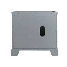 Load image into Gallery viewer, Fresca Windsor 36" Gray Textured Traditional Bathroom Cabinet- Fresca