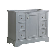 Load image into Gallery viewer, Fresca Windsor 40&quot; Gray Textured Traditional Bathroom Cabinet- Fresca
