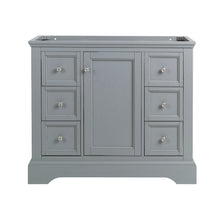 Load image into Gallery viewer, Fresca Windsor 40&quot; Gray Textured Traditional Bathroom Cabinet- Fresca