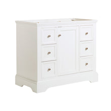 Load image into Gallery viewer, Fresca Windsor 40&quot; Matte White Traditional Bathroom Cabinet- Fresca