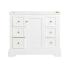 Load image into Gallery viewer, Fresca Windsor 40&quot; Matte White Traditional Bathroom Cabinet- Fresca