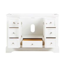 Load image into Gallery viewer, Fresca Windsor 48&quot; Matte White Traditional Bathroom Cabinet- Fresca