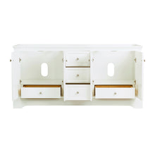 Load image into Gallery viewer, Fresca Windsor 72&quot; Matte White Traditional Double Sink Bathroom Cabinet- Fresca