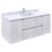 Load image into Gallery viewer, Fresca Formosa 48&quot; Floor Standing Modern Bathroom Cabinet w/ Top &amp; Sink in Rustic White- Fresca