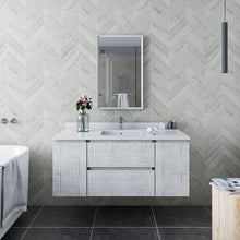 Load image into Gallery viewer, Fresca Formosa 47&quot; Wall Hung Modern Bathroom Cabinet in Rustic White- Fresca