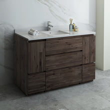 Load image into Gallery viewer, Fresca Formosa 54&quot; Floor Standing Modern Bathroom Cabinet w/ Top &amp; Sink- Fresca