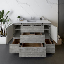 Load image into Gallery viewer, Fresca Formosa 54&quot; Floor Standing Modern Bathroom Cabinet w/ Top &amp; Sink in Ash- Fresca