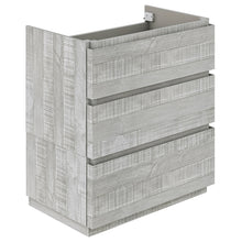 Load image into Gallery viewer, Fresca Formosa 53" Floor Standing Modern Bathroom Cabinet in Rustic White- Fresca