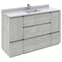 Load image into Gallery viewer, Fresca Formosa 53" Floor Standing Modern Bathroom Cabinet in Ash- Fresca
