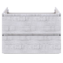 Load image into Gallery viewer, Fresca Formosa 53" Wall Hung Modern Bathroom Cabinet in Rustic White- Fresca