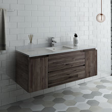 Load image into Gallery viewer, Fresca Formosa 53" Wall Hung Modern Bathroom Cabinet- Fresca