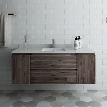 Load image into Gallery viewer, Fresca Formosa 53" Wall Hung Modern Bathroom Cabinet- Fresca