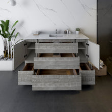 Load image into Gallery viewer, Fresca Formosa 60&quot; Floor Standing Single Sink Modern Bathroom Cabinet w/ Top &amp; Sink in Ash- Fresca