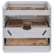 Load image into Gallery viewer, Fresca Formosa 59" Floor Standing Single Sink Modern Bathroom Cabinet in Rustic White- Fresca