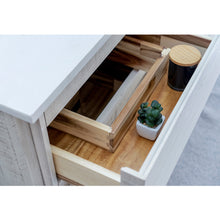Load image into Gallery viewer, Fresca Formosa 59" Wall Hung Single Sink Modern Bathroom Cabinet in Rustic White- Fresca