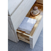 Load image into Gallery viewer, Fresca Formosa 58&quot; Floor Standing Double Sink Modern Bathroom Cabinet in Rustic White- Fresca