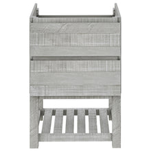 Load image into Gallery viewer, Fresca Formosa 46&quot; Floor Standing Open Bottom Double Sink Modern Bathroom Cabinet in Ash- Fresca