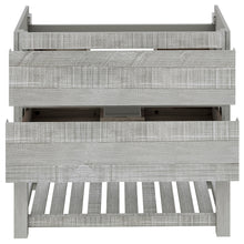 Load image into Gallery viewer, Fresca Formosa 70&quot; Floor Standing Open Bottom Double Sink Modern Bathroom Cabinet in Ash- Fresca