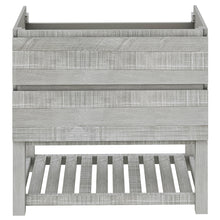 Load image into Gallery viewer, Fresca Formosa 70&quot; Floor Standing Open Bottom Double Sink Modern Bathroom Cabinet in Ash- Fresca