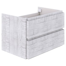 Load image into Gallery viewer, Fresca Formosa 70&quot; Wall Hung Double Sink Modern Bathroom Cabinet in Rustic White- Fresca