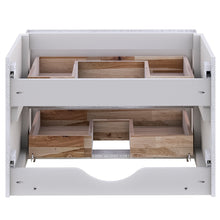 Load image into Gallery viewer, Fresca Formosa 70&quot; Wall Hung Double Sink Modern Bathroom Cabinet in Rustic White- Fresca