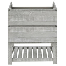 Load image into Gallery viewer, Fresca Formosa 58&quot; Floor Standing Open Bottom Double Sink Modern Bathroom Cabinet in Ash- Fresca