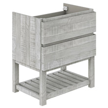 Load image into Gallery viewer, Fresca Formosa 58&quot; Floor Standing Open Bottom Double Sink Modern Bathroom Cabinet in Ash- Fresca