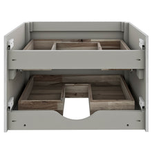 Load image into Gallery viewer, Fresca Formosa 58&quot; Wall Hung Double Sink Modern Bathroom Cabinet in Ash- Fresca