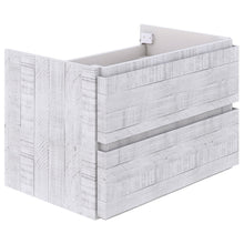 Load image into Gallery viewer, Fresca Formosa 58&quot; Wall Hung Double Sink Modern Bathroom Cabinet in Rustic White- Fresca