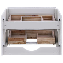 Load image into Gallery viewer, Fresca Formosa 58&quot; Wall Hung Double Sink Modern Bathroom Cabinet in Rustic White- Fresca