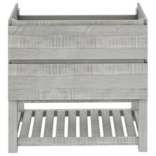 Load image into Gallery viewer, Fresca Formosa 82&quot; Floor Standing Open Bottom Double Sink Modern Bathroom Cabinet in Ash- Fresca