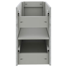 Load image into Gallery viewer, Fresca Formosa 82&quot; Floor Standing Open Bottom Double Sink Modern Bathroom Cabinet in Ash- Fresca