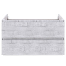 Load image into Gallery viewer, Fresca Formosa 82&quot; Wall Hung Double Sink Modern Bathroom Cabinet in Rustic White- Fresca