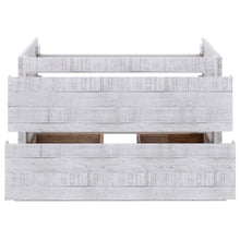 Load image into Gallery viewer, Fresca Formosa 82&quot; Wall Hung Double Sink Modern Bathroom Cabinet in Rustic White- Fresca