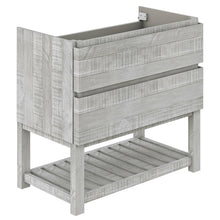 Load image into Gallery viewer, Fresca Formosa 70&quot; Floor Standing Open Bottom Double Sink Modern Bathroom Cabinet in Ash- Fresca