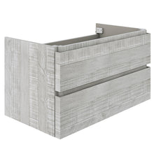 Load image into Gallery viewer, Fresca Formosa 70&quot; Wall Hung Double Sink Modern Bathroom Cabinet in Ash- Fresca