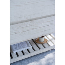 Load image into Gallery viewer, Fresca Formosa 70&quot; Floor Standing Open Bottom Double Sink Modern Bathroom Cabinet in Rustic White- Fresca