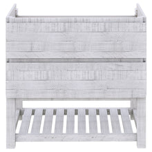 Load image into Gallery viewer, Fresca Formosa 70&quot; Floor Standing Open Bottom Double Sink Modern Bathroom Cabinet in Rustic White- Fresca