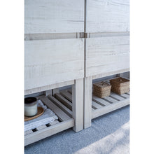 Load image into Gallery viewer, Fresca Formosa 70&quot; Floor Standing Open Bottom Double Sink Modern Bathroom Cabinet in Rustic White- Fresca