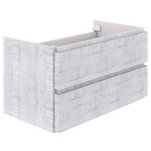 Load image into Gallery viewer, Fresca Formosa 70&quot; Wall Hung Double Sink Modern Bathroom Cabinet in Rustic White- Fresca