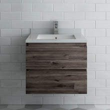 Load image into Gallery viewer, Fresca Formosa 24&quot; Floor Standing Modern Bathroom Cabinet w/ Top &amp; Sink- Fresca