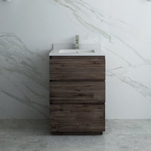 Load image into Gallery viewer, Fresca Formosa 24&quot; Wall Hung Modern Bathroom Cabinet w/ Top &amp; Sink- Fresca