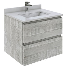 Load image into Gallery viewer, Fresca Formosa 24&quot; Floor Standing Modern Bathroom Cabinet w/ Top &amp; Sink in Ash- Fresca