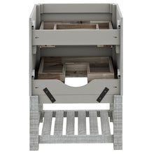 Load image into Gallery viewer, Fresca Formosa 23" Floor Standing Open Bottom Modern Bathroom Cabinet in Ash- Fresca