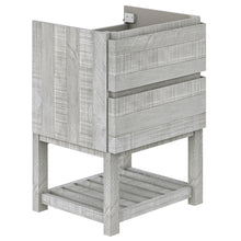 Load image into Gallery viewer, Fresca Formosa 23" Floor Standing Open Bottom Modern Bathroom Cabinet in Ash- Fresca