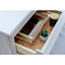 Load image into Gallery viewer, Fresca Formosa 24&quot; Floor Standing Open Bottom Modern Bathroom Cabinet w/ Top &amp; Sink in Rustic White- Fresca