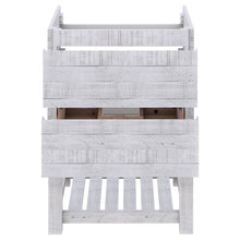 Load image into Gallery viewer, Fresca Formosa 23" Floor Standing Open Bottom Modern Bathroom Cabinet in Rustic White- Fresca
