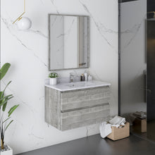 Load image into Gallery viewer, Fresca Formosa 30&quot; Floor Standing Modern Bathroom Cabinet w/ Top &amp; Sink in Ash- Fresca