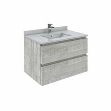 Load image into Gallery viewer, Fresca Formosa 30&quot; Floor Standing Modern Bathroom Cabinet w/ Top &amp; Sink in Ash- Fresca